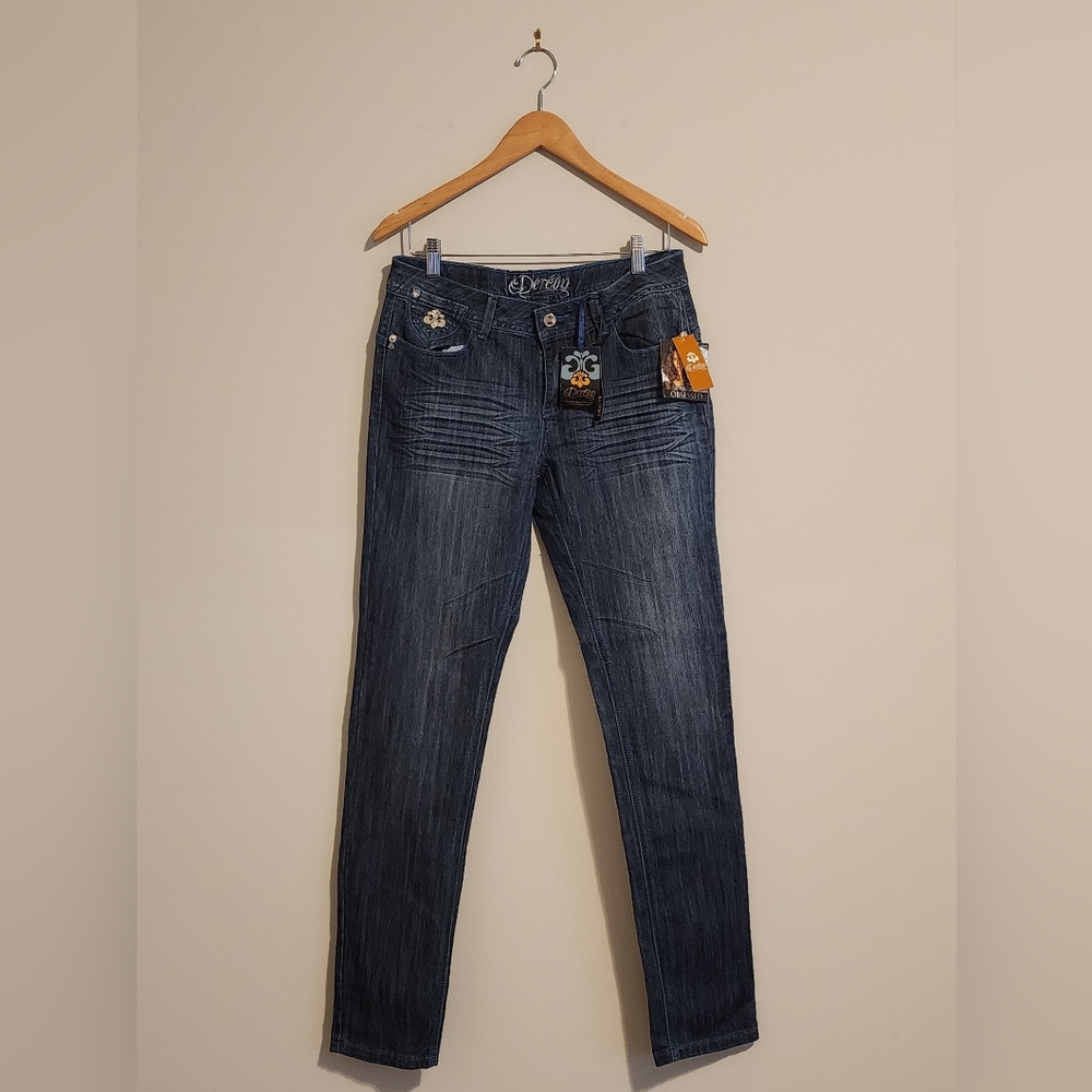 Beyonce's "House of Dereon" Stitched Skinny Jeans